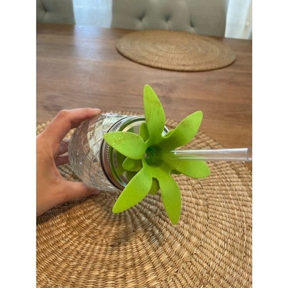 Pineapple Drinking Jar - Picture 7 of 8